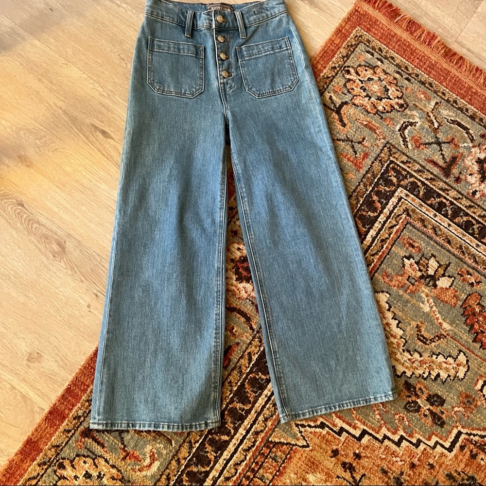 Point Sur Jcrew Wide Legged denim